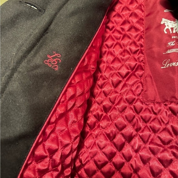 Levis Wool Blend Pea Coat - Picture 8 of 8